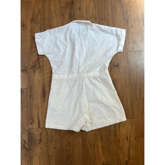H&M Women's Short White Rompers Size Small - Picture 6 of 6